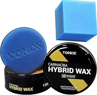 Cera de Carnauba Automotiva Protetora Hybrid Wax 120ml Vonixx