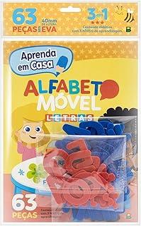 Aprenda em Casa Livro Alfabeto Móvel: Letras