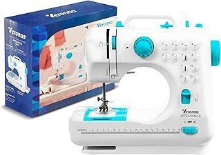 Máquina De Costura Reta Veronna Vmc100 Artesanalle Portátil Branca Bivolt 127v/220v