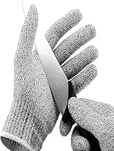 Par De Luvas Anti Corte Nível 5 Com HPPE e Fibra De Vidro Para Cozinha Açougue Oficina