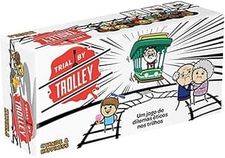 Galápagos, Trial by Trolley, Jogo de Cartas para Amigos, 3 a 13 jogadores, 15 minutos por partida com 10% de desconto por R$ 197,99 na amazon