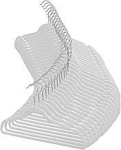 Kit 50 Cabides de Veludo 360° Antideslizante Kit Cabide para Roupas Camiseta Calça