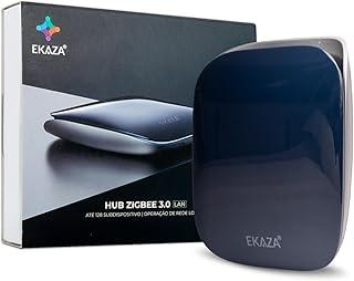 EKAZA Hub Zigbee Cabeado, Gateway, Zigbee + Wi-fi + Bluetooth, Compatível com Google Assistente e Alexa - EKAT-T3010L