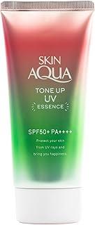 SKIN AQUA® Protetor Solar Tone Up Happiness Aura 80g - FPS 50 cor rosa - Não deixa a pele oleosa