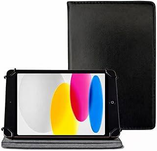 Capa Universal para Tablet 7 a 8 Polegadas Compatível Com IPAD com Suporte Ajustável, Proteção Antirrisco, Fixação Elástica, Design Elegante, PREMIUM