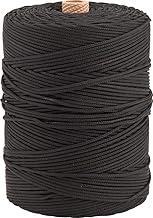 Vonder, Corda Multifilamento Trançada 3,0 Mm X 277 M, Preta.