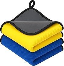 Kit 2 Panos de Microfibra Automotivo 600 GSM 30×40 cm Ultra Macio, Super Absorvente, Sem Riscar, Para Carro, Moto e Limpeza Geral.