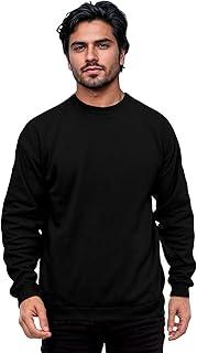 Moletom Masculino Feminino Liso Sem Capuz Gola Redonda Macio e Flanelado Unissex