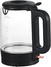 Chaleira elétrica de vidro de 1,8 L com design de recarga superior, base giratória de 360º e iluminação azul opcional,com desligamento automático e recarga Top Fill, potência: 1200W 220V KGL17P2