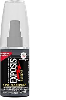 Exposis Extreme, Repelente Spray de Mosquitos, com Icaridina, Até 10h de Proteção, 52ml