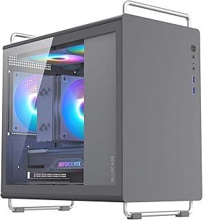 Gabinete Gamer Tiny Pro Lateral De Vidro Com 5 Fans Rgb