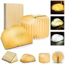 Lâmpada Dobrável, Luminária LED de Madeira Dobrável Para Livro, Luminária LED de Para Livro, Cor da Madeira