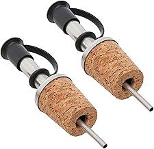 WOLFF - Conjunto 2 Bicos Dosadores de Aço Inox com Cortiça