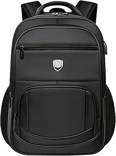 Mochila À Prova d'Água com Carregamento USB - Grande Capacidade para Escola, Academia, Trabalho ou Viagens Curtas