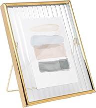 LYOR - Porta Retrato de Metal Dourado 10cm x 15cm