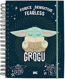 DAC - Caderno Smart Mini Com 80 folhas Reposicionáveis (90g) Star Wars - Fechamento em Elástico