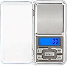 Mini Balança Digital De Alta Precisão De Bolso Portátil 0,1g até 500g Visor Digital