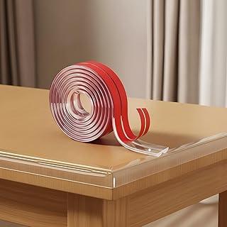 Fita Protetora de Quina 2m Silicone Transparente Anti‑Impacto para Mesa Móveis Berço e Borda (1)