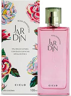 Perfume Deo Colônia Jardin Rosa Damascena Feminino 100ml Ciclo com 29.78% de desconto por R$ 70,21 na amazon