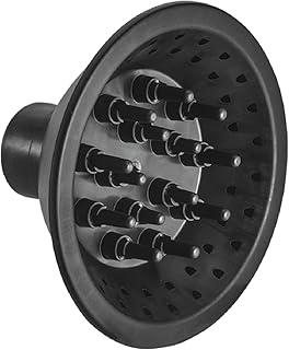 Difusor De Ar P/Secador Universal Cachos Profissional Cor Preto
