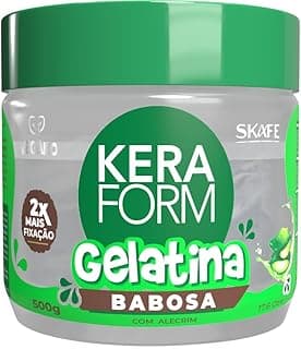 GELATINA KERAFORM BABOSA, SKAFE com 12.05% de desconto por R$ 21,90 na amazon