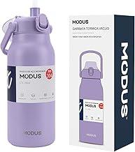 MODUS Garrafa Térmica De Grande Capacidade Fria E Quente Vácuo 1700mL (Roxo)