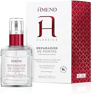 Reparador De Pontas Amend Classics, 60ml, Ação Disciplinante, Controla A Umidade E Reduz O Frizz, Realça O Brilho E Protege Contra Agressões Externas