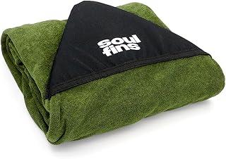Capa Toalha Prancha de Surf Soul Fins com Bico Reforçado - Tecido Elastano Flexível e Fechamento em Cordão - Acompanha Sacochila (5'10, 6'3, 6'8)