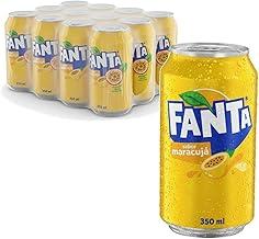 Refrigerante Fanta Maracujá 350ml – Sabor Tropical – Pack com 12 Unidades