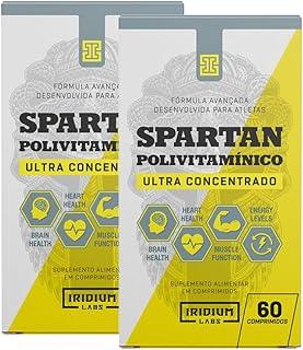 Kit 2x Spartan Polivitamínico Ultra Concentrado - 60 comps - Iridium Labs