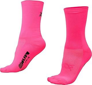 Meia Hupi Lisa Rosa Neon - Lt para pés menores 34-38