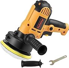 110V Politriz Lixadeira Rotativa Multifunções Automotiva, Polidor Elétrico 700 W Lixadeira 6 Velocidades, Politriz Automotiva Profissional, Enceradeira de Carro com Almofadas de Polimento