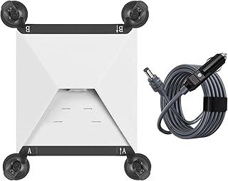 Suporte Carro para Starlink Mini, Mini Suporte Starlink para Carro, Ventosa Estável e Antiderrapante