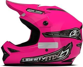 Capacete Motocross Pro Tork Liberty Mx Pro Tam. 58 Rosa