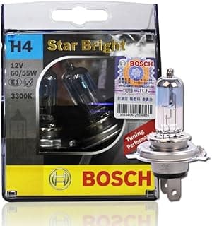 Par Lampada Farol Veiculo Luz Alta Baixa H4 12v 60 55w Bosch com 10.01% de desconto por R$ 40,44 na amazon
