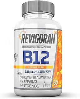 Revigoran Vitamina B12 9,9mcg - Alta Concentração - 60 cápsulas, Nutrends