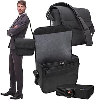 Bolsa Maleta Pasta Para Projetor Datashow 33 X27x10 Polo Culture Premium Acolchoado Compatível Com Epson Nec Sony Acer Beng Ricoh LG