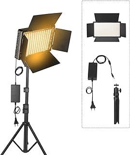 Generic U800 LED Iluminação Para Filmagem e Fotografia 120° para Tiktok, YouTube, Game e Vídeo ao Vivo 40W/50W Gravação de Vídeo Portátil Lâmpada de Painel