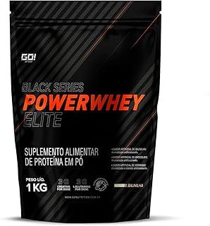Whey Protein Isolado Elite (80% Proteína) Baunilha 1kg - GO NUTRITION