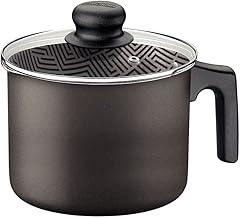 Fervedor Tramontina Paris em Alumínio com Revestimento Interno e Externo em Antiaderente Starflon Max Chumbo com Tampa de Vidro 14 cm 1,9 L