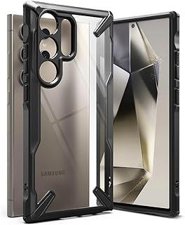 Capa Slim Leve Anti Impacto Ringke Modelo Fusion X Compatível com Galaxy S24 Ultra (6.8 Pol) - Preto