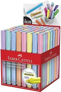 Marca Texto Grifpen Di 70 Unidades, Faber-Castell, MT/70TPZF, Multicor, pacote de 70