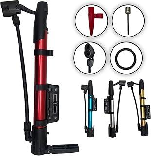 Bomba de Ar Manual Portátil para Bike, Moto, Bola e Infláveis – Inflador Multiuso Compacto para Pneus, Colchão Inflável e Piscina – Bomba Manual Resistente e Fácil de Transportar