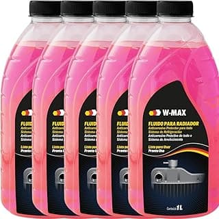 5 Fluido Aditivo para Radiador Proteção e Limpeza Arrefecimento W-Max Wurth 1L