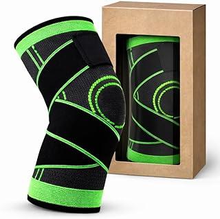 Joelheira Articulada Compressão Ortopédica com Ajuste, Reforçado, Treino, Tratamento Dor, Esporte