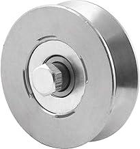 Roldana para Portão, Tipo V, Aço Polido, sem Caixa