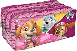 DAC - Estojo Triplo com 3 Zíperes em Tecido - Patrulha Canina