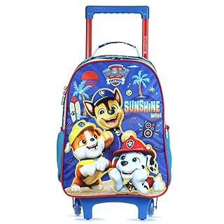 Mochila Infantil com Rodinha, Xeryus, Patrulha Canina Sunshine R, Grande