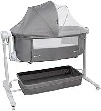Berço Co-Bed Safety 1st, Lounge com Balanço Automático - Grey