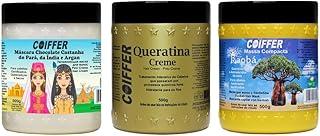 Kit Cronograma Capilar Coiffer 3 Unidades, tb, Coiffer